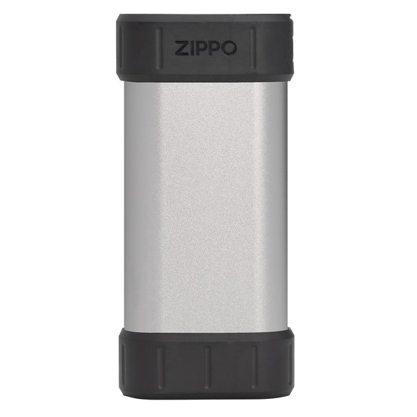 Zippo Silver HeatBank 6 Pro Rechargeable Hand Warmer 40634